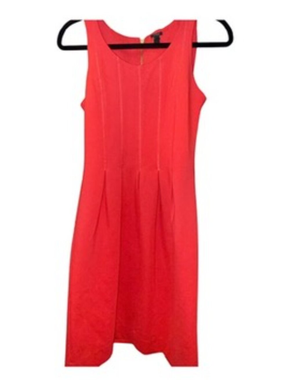 J.Crew Women's Red Sleeveless A-Line Dress Size 0